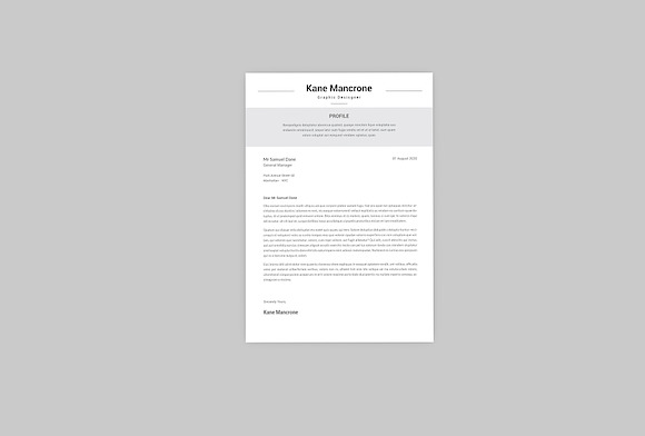 CV Level Resume Designer in Resume Templates - product preview 1