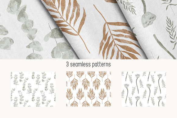 Dried flowers and backgrounds in Objects - product preview 4