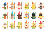 Gnomes, dwarfs or elf and