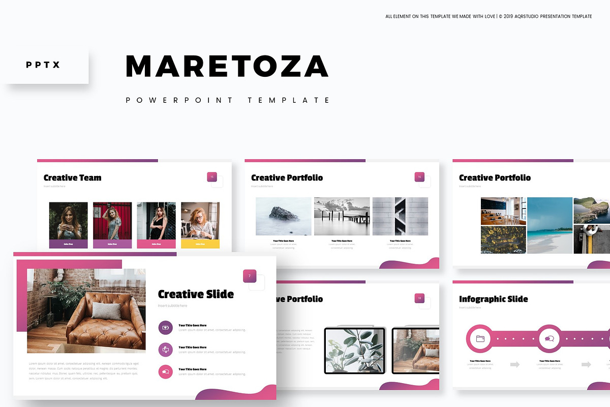 Maretoza - Powerpoint Template in PowerPoint Templates - product preview 8