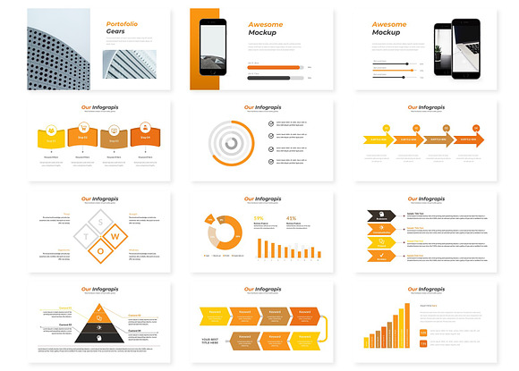 Gears - Powerpoint Template in PowerPoint Templates - product preview 2