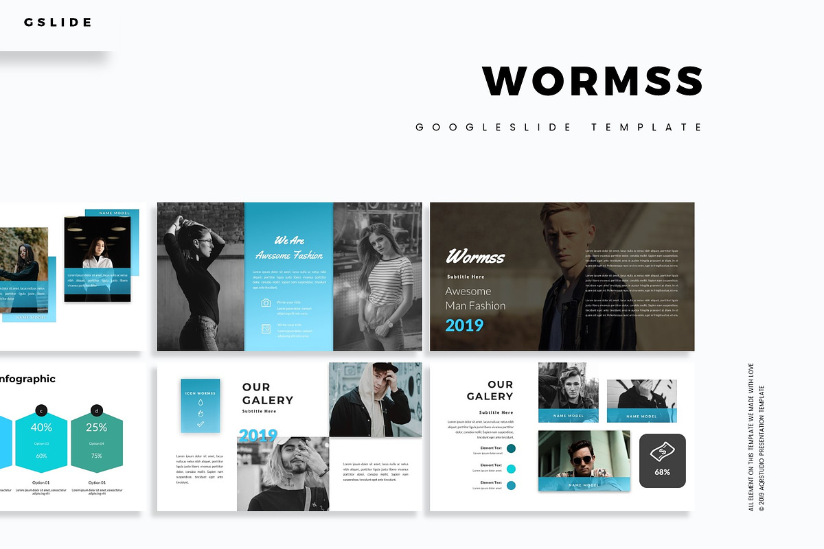 Wormss - Google Slide Template in Google Slides Templates - product preview 8