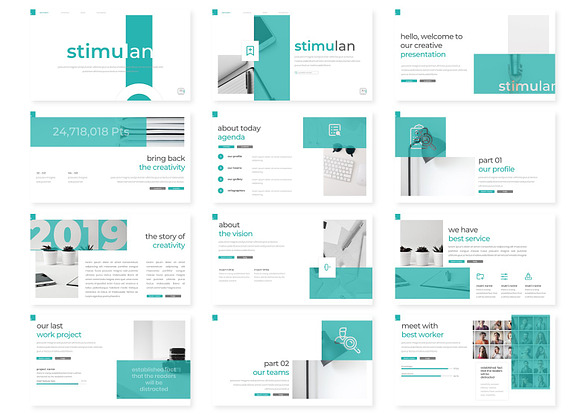 Stimulan - Google Slide Template in Google Slides Templates - product preview 1