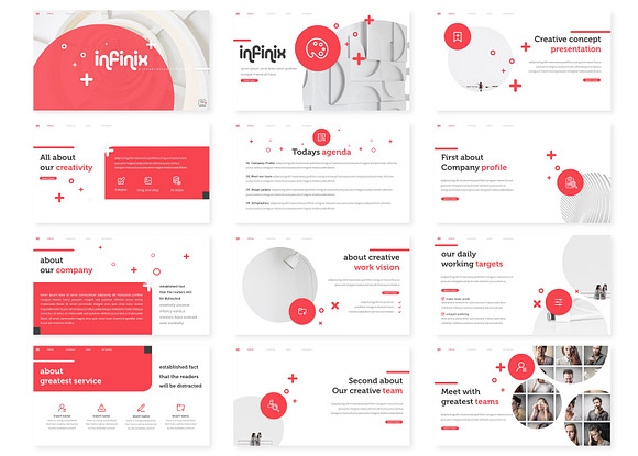 Infinix - Powerpoint Template in PowerPoint Templates - product preview 1