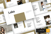 Loka - Fashion Google Slides