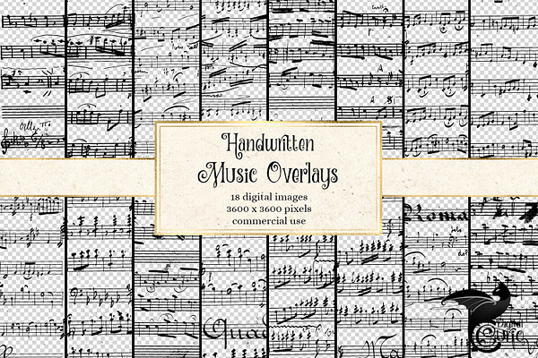 Handwritten Music Overlays