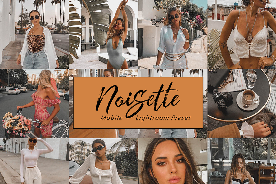 Lightroom Preset Mobile NOISETTE in Add-Ons - product preview 8