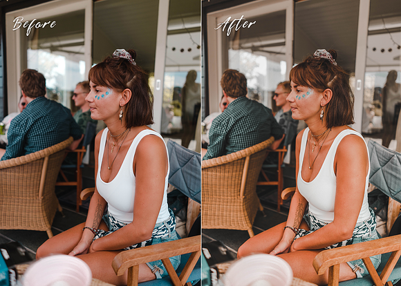 Lightroom Preset Mobile NOISETTE in Add-Ons - product preview 4