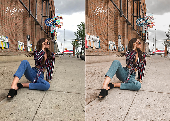 Lightroom Preset Mobile NOISETTE in Add-Ons - product preview 5