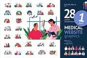 Part 1 Medical website illustrations