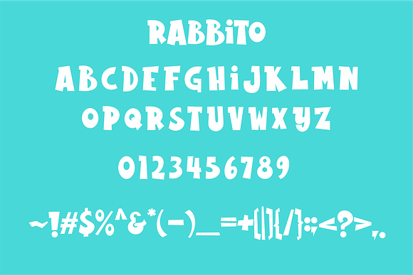 Rabbito in Display Fonts - product preview 4
