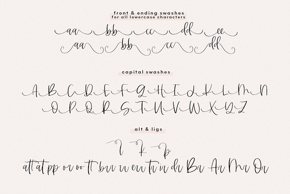 Midnight | Handwritten Script Font in Script Fonts - product preview 5