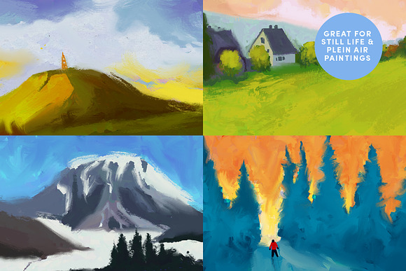 Gouache Set – Procreate Brushes in Add-Ons - product preview 13