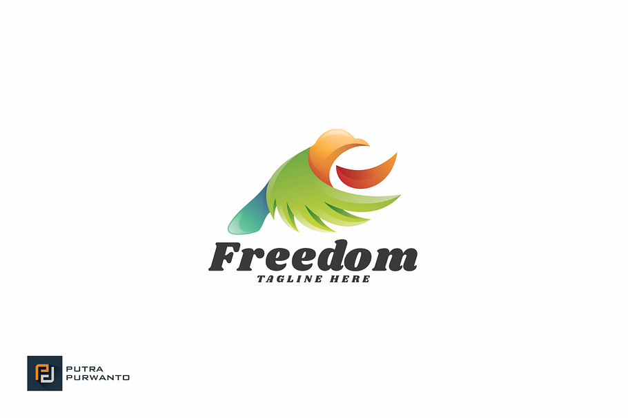 Freedom - Logo Template in Logo Templates - product preview 8