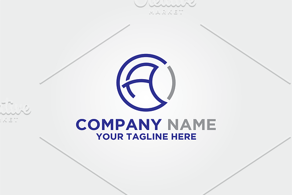 Letter C, Letter A, Circle Logo in Logo Templates - product preview 2