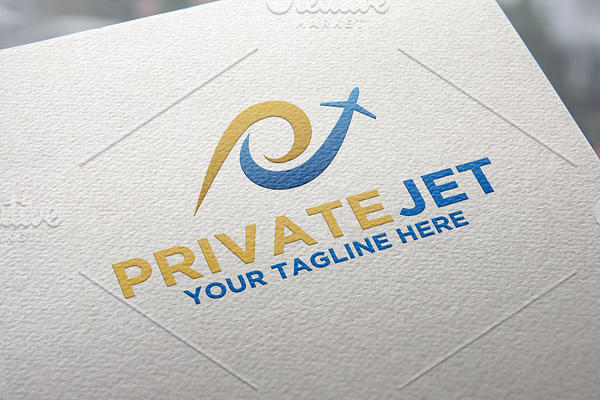 Private Jet | Letter P | Letter J