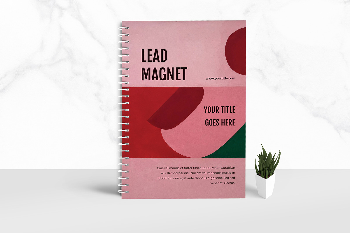 Lead Magnet Workbook Template in Brochure Templates - product preview 8