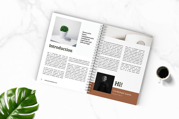 eCourse Workbook Template in Brochure Templates - product preview 1