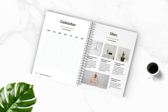 eCourse Workbook Template in Brochure Templates - product preview 3