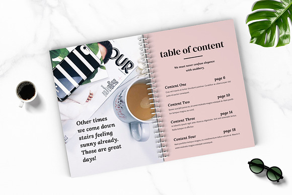 eCourse Workbook Template in Brochure Templates - product preview 3
