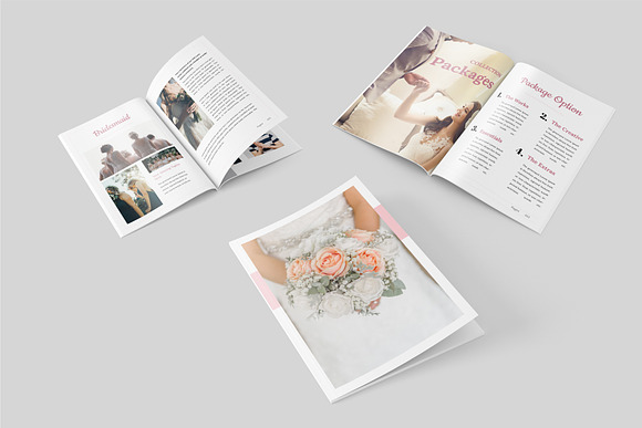 Weddings Photography Magazine in Brochure Templates - product preview 3