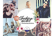 110 Fashion Model Photoshop Actions