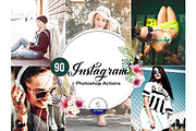 90 Instagram Photoshop Actions