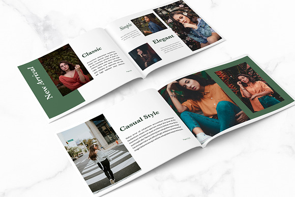Fashion Lookbook Template in Brochure Templates - product preview 3