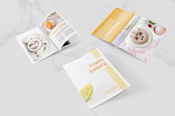 Fruits - Food Magazine Template in Brochure Templates - product preview 1