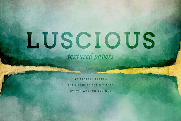 Luscious Textured Papers