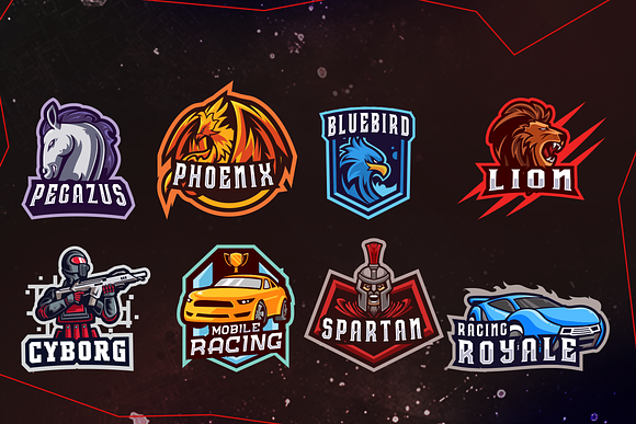 Esports Logo Creator Bundle in Logo Templates - product preview 9