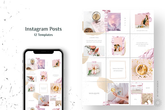 Instagram Posts & Stories Vol.3 in Instagram Templates - product preview 2