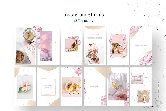 Instagram Posts & Stories Vol.3 in Instagram Templates - product preview 4