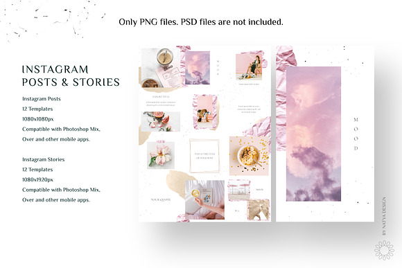 Instagram Posts & Stories Vol.3 in Instagram Templates - product preview 5