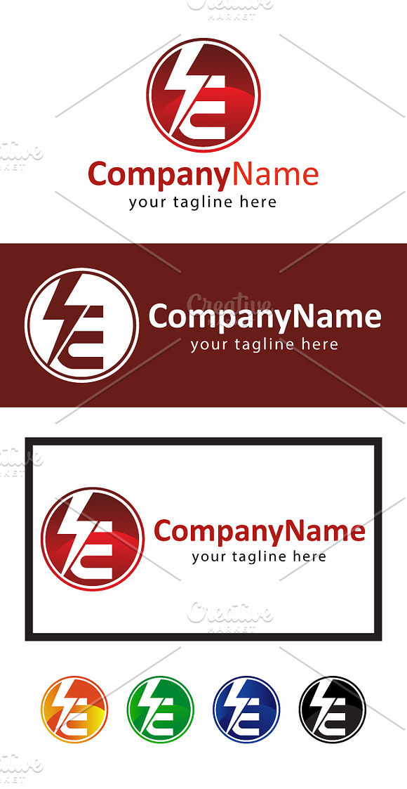 Power Logo in Logo Templates - product preview 5