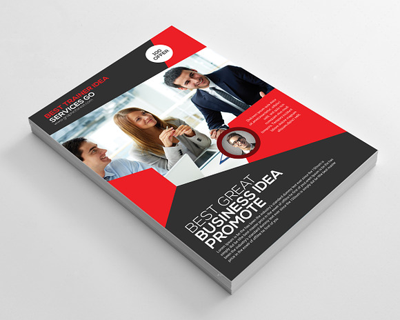 Business Idea Flyer Template in Flyer Templates - product preview 1