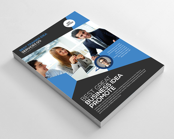 Business Idea Flyer Template in Flyer Templates - product preview 2