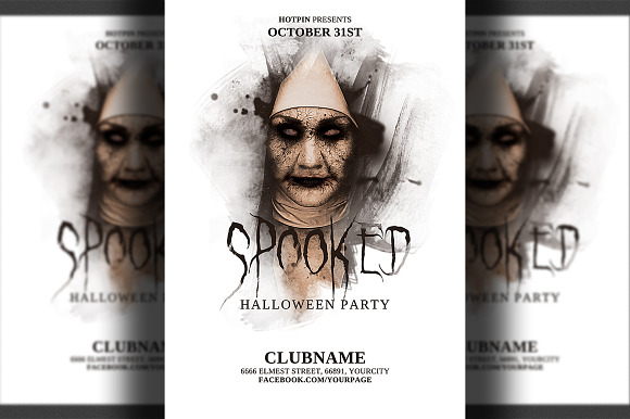 Halloween Flyer Bundle in Flyer Templates - product preview 3