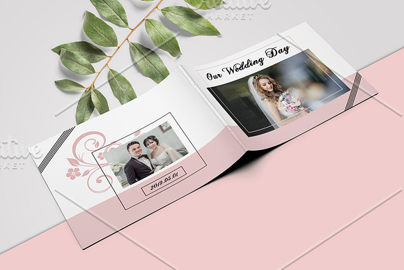 Wedding Photo Album - V894 in Brochure Templates - product preview 1