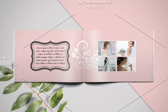 Wedding Photo Album - V894 in Brochure Templates - product preview 2