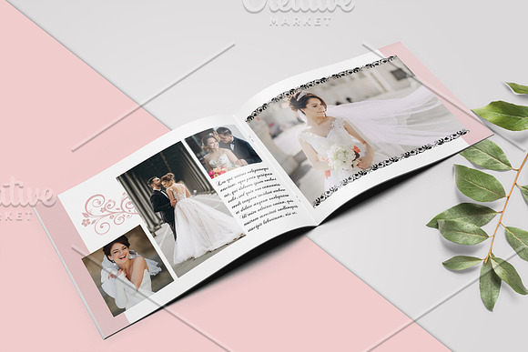 Wedding Photo Album - V894 in Brochure Templates - product preview 3