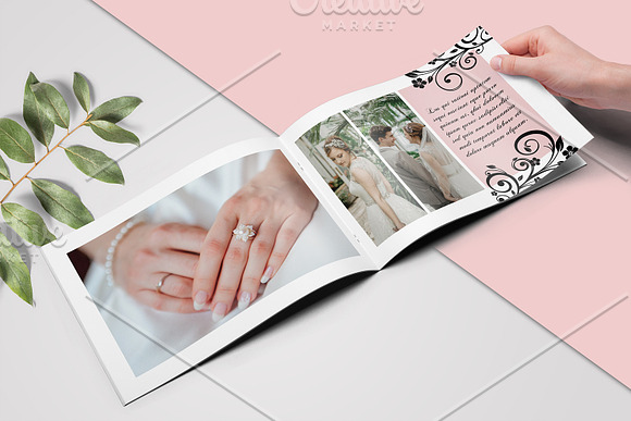 Wedding Photo Album - V894 in Brochure Templates - product preview 5
