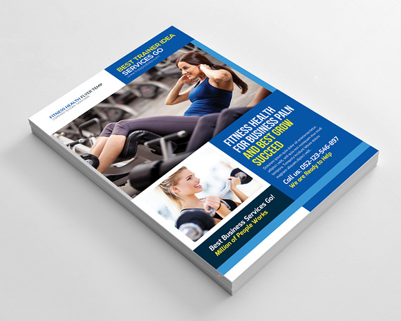 Fitness Flyer in Flyer Templates - product preview 2