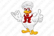Chicken Chef Rooster Cockerel