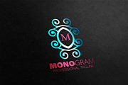 Monogram M Letter Logo