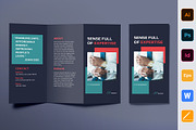 Business Consultant Brochure Trifold