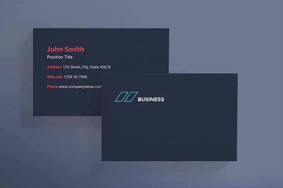 Business Consultant Business Card in Business Card Templates - product preview 1