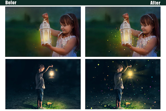 35 magic shine light photo overlays in Add-Ons - product preview 1