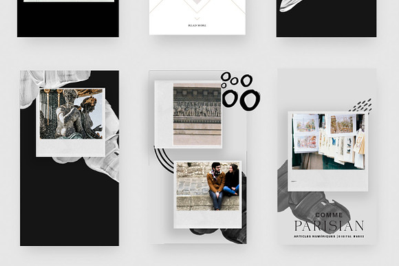 Polaroid Instagram + Story Template in Instagram Templates - product preview 3