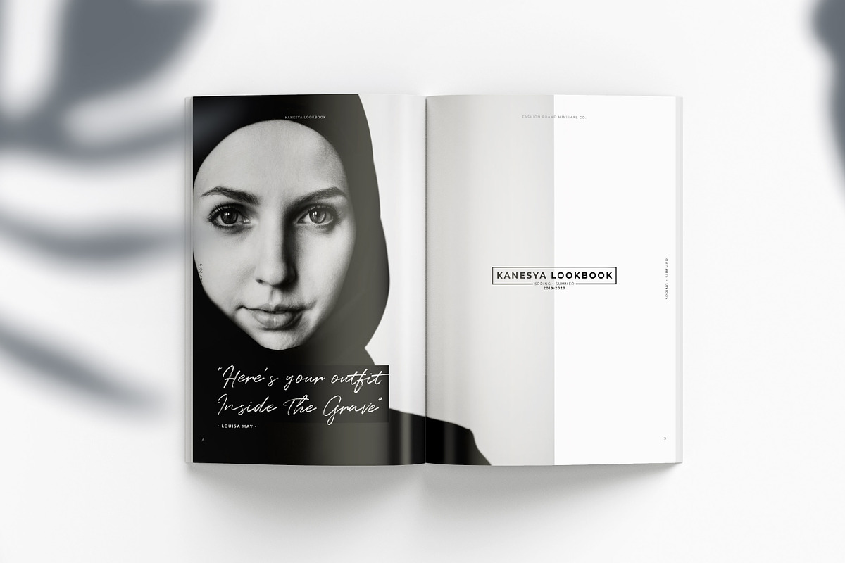 Kanesya Lookbook in Brochure Templates - product preview 8